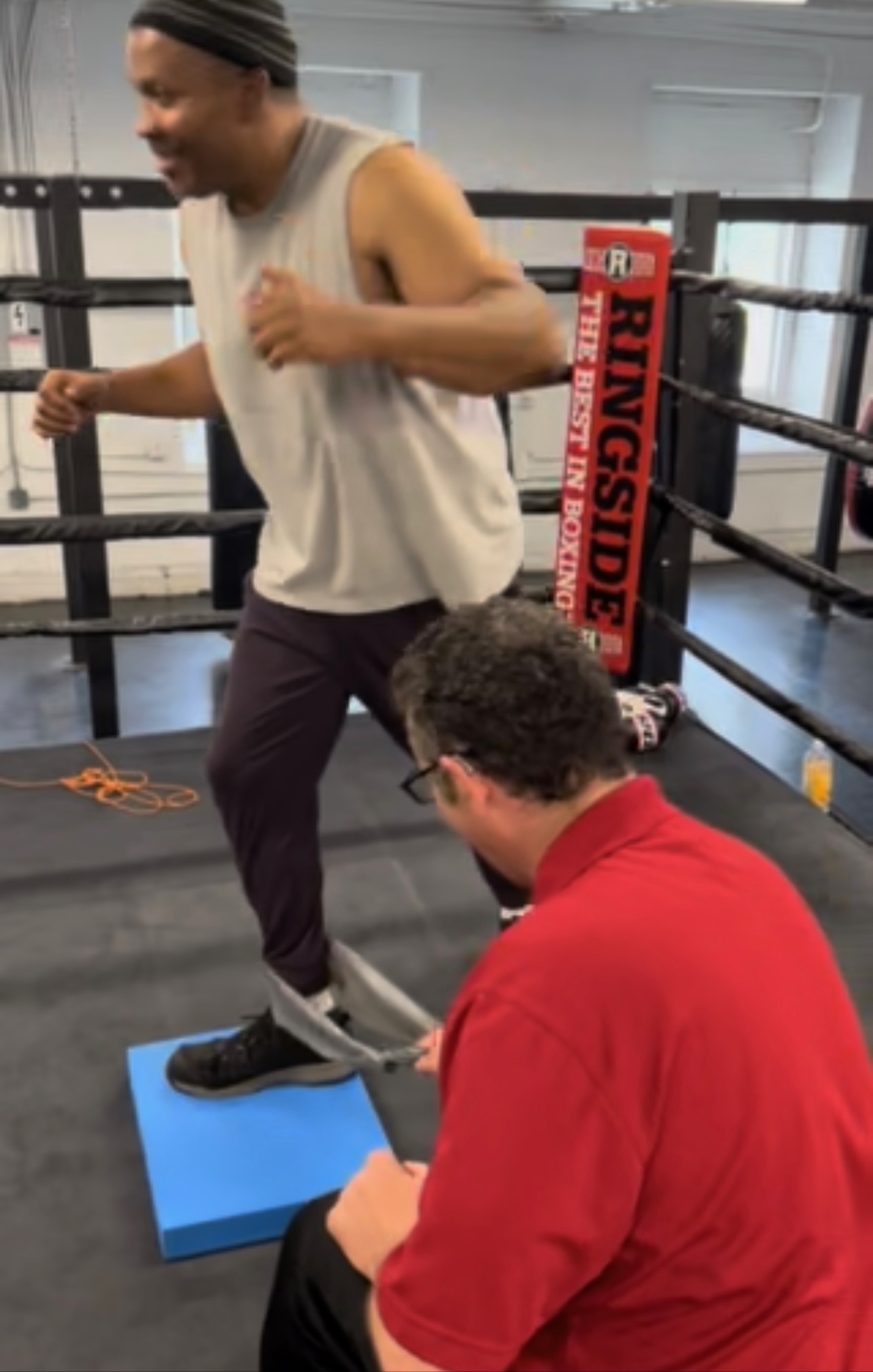 "Dr Paolini is the team chiropractor for the Tim Witherspoon training camp and the creator of the prehab program used by Tim and the boxers he trains."